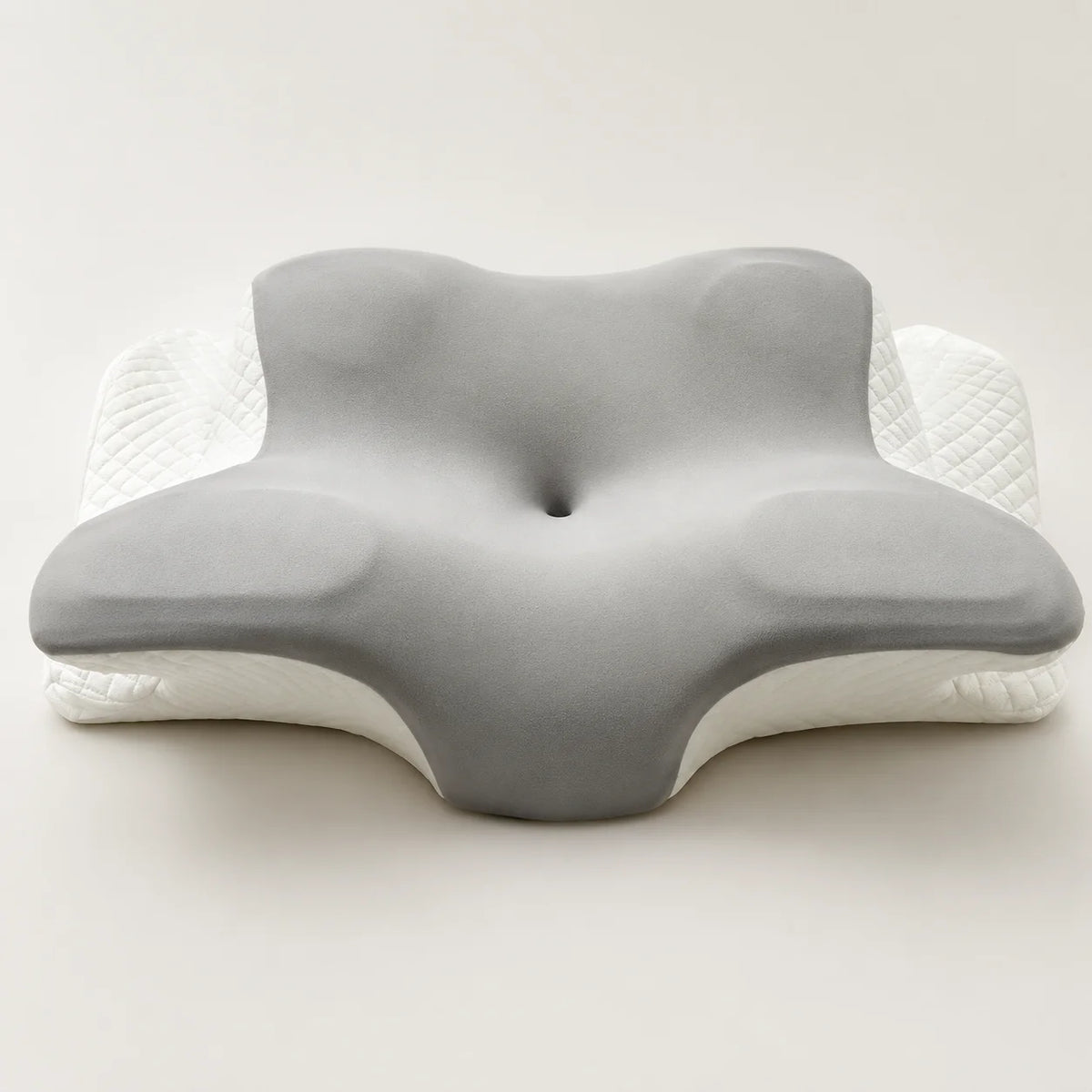 Memory Foam Reading Pillow With Removable Headrest And Anti-Slip Base