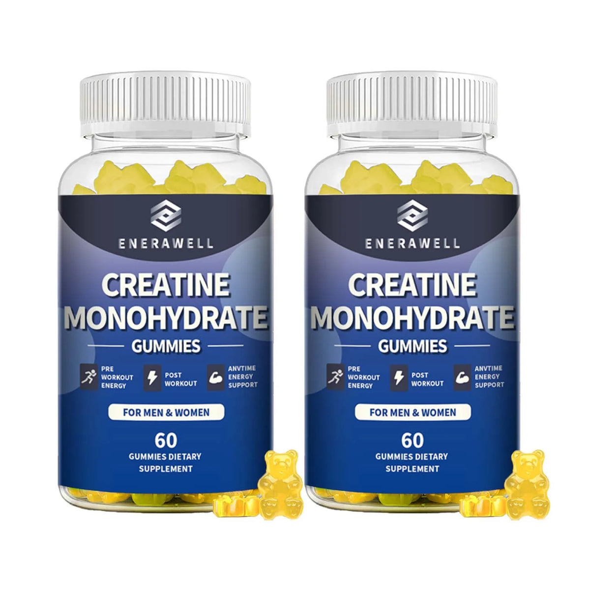 Creatine Monohydrate Gummies for Muscle Support and Athletic Performance