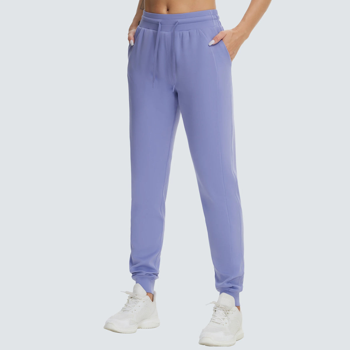 THE GYM PEOPLE Women's Workout Joggers With Drawstring And Pockets