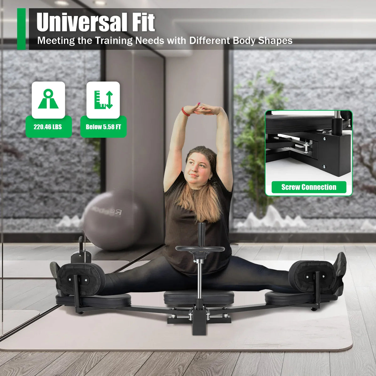 Heavy Duty Leg Stretcher Machine for Flexibility and Split Training