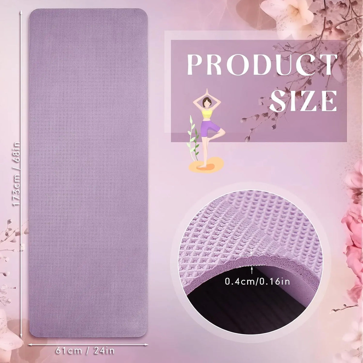 Six Non Slip Yoga Mats for Fitness and Home Workouts