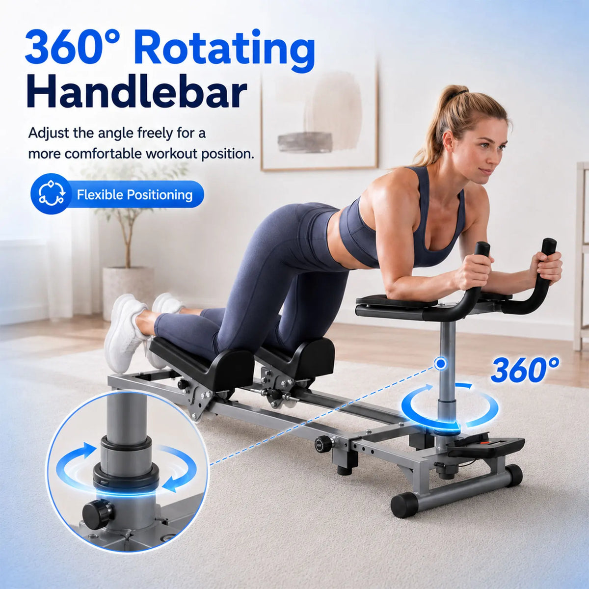 Primal Spine Twist Stretch Trainer for Low Impact Home Cardio