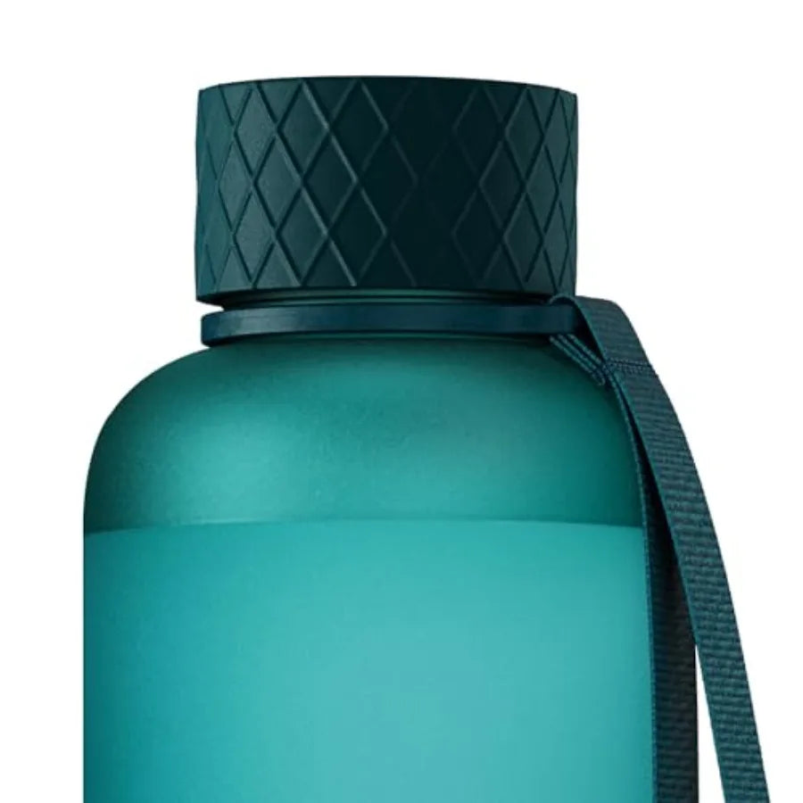 Shatterproof Water Bottle With Strap For Travel Sports And School