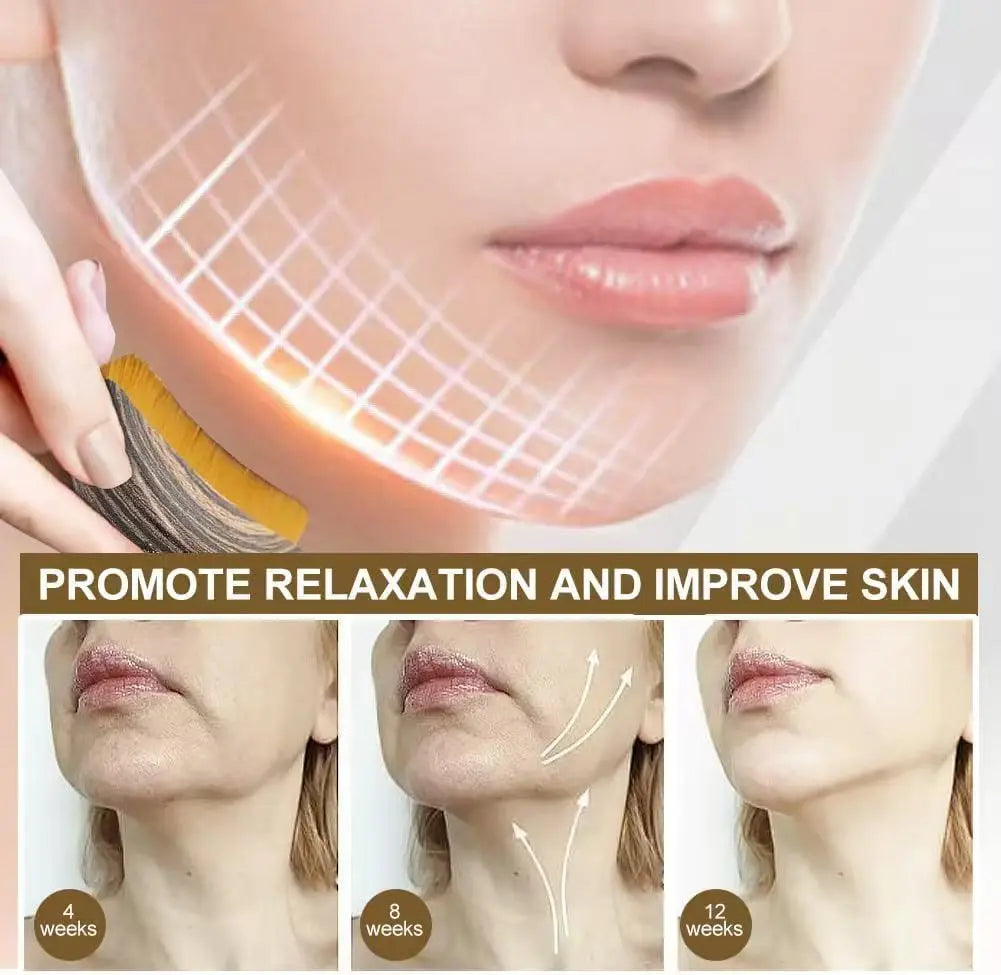 Facial Lymphatic Massage Brush for Contouring with Storage Case