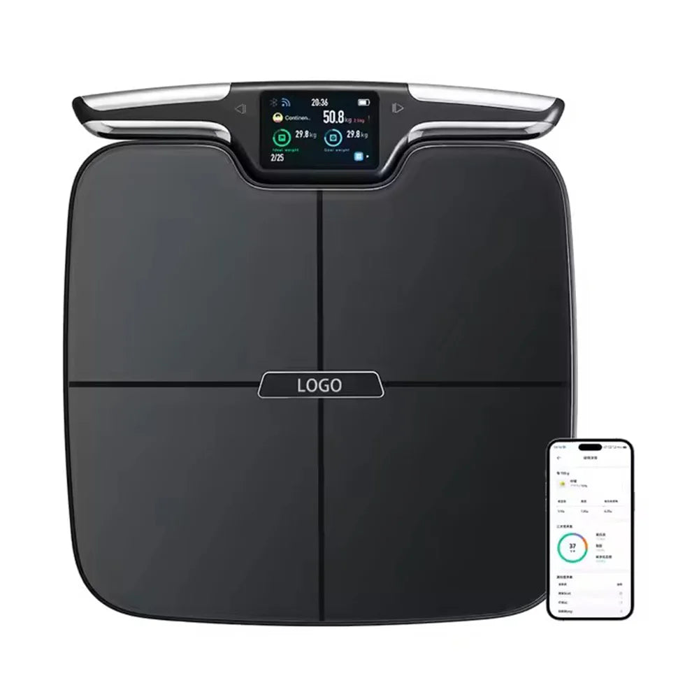 Smart Body Composition Scale With Eight Electrodes For Segmental Analysis