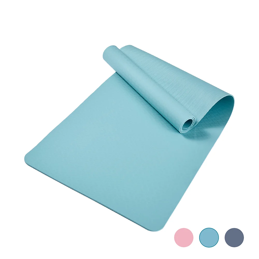 Non Slip TPE Yoga Mat For Pilates And Home Workouts