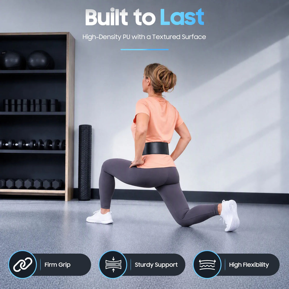 S/M/L/XL Workout Belt, 10cm Wide Weightlifting Belt, Adjustable Lever Buckle Belt For Squats Deadlifts Powerlifting Men Women Gym Strength Training