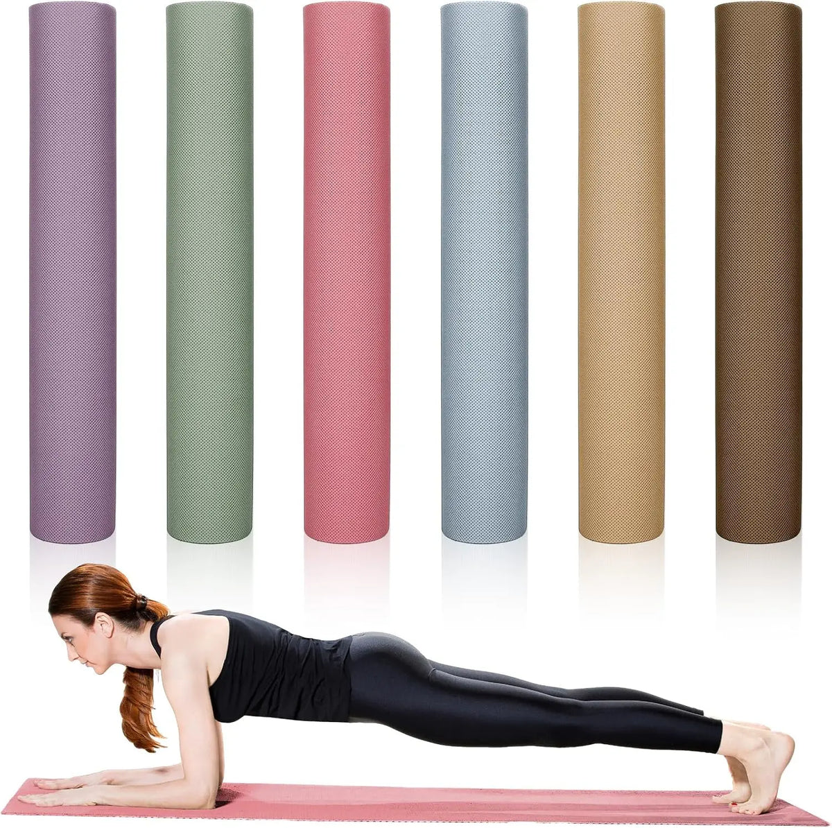 Six Non Slip Yoga Mats for Fitness and Home Workouts