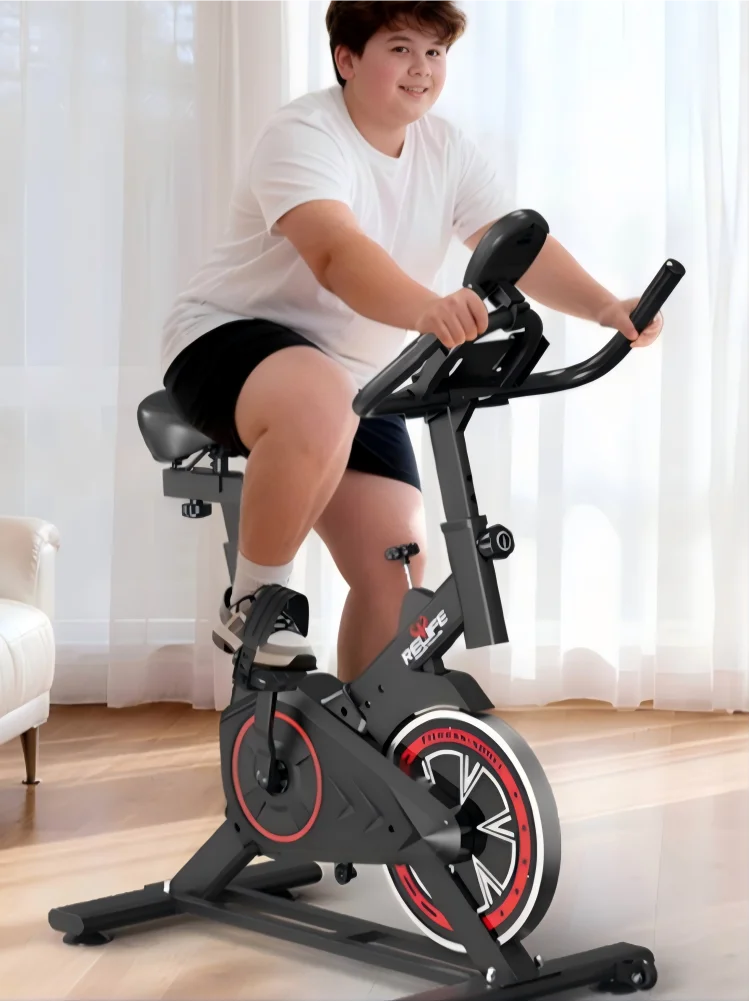 Indoor Cycling Exercise Bike, Belt Driven Stationary Spin Bike with Adjustable Resistance, LCD Monitor & Tablet Holder, Adjustable Seat & Handlebar, Quiet Home Gym Cardio Workout Machine, Max 280 Lbs Weight Capacity