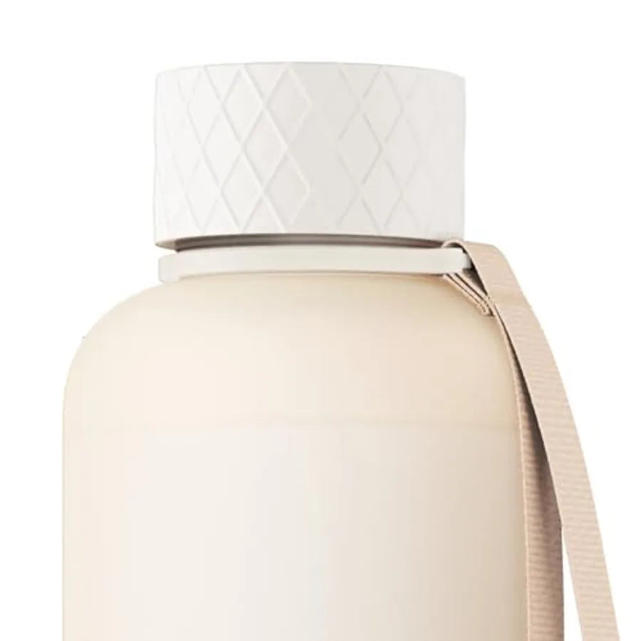 Shatterproof Water Bottle With Strap For Travel Sports And School