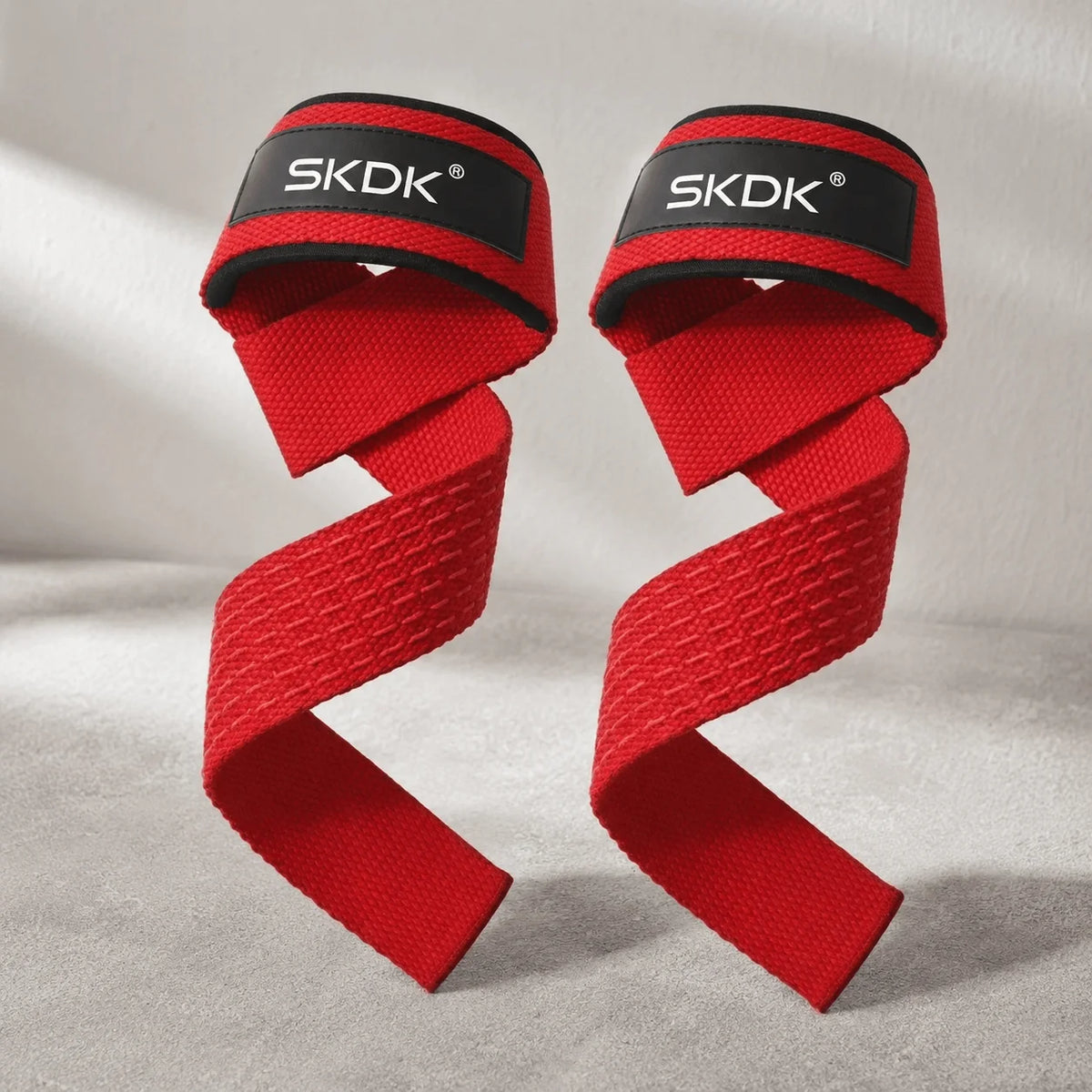 Weightlifting Wrist Straps With Neoprene Padding And Anti Slip Grip
