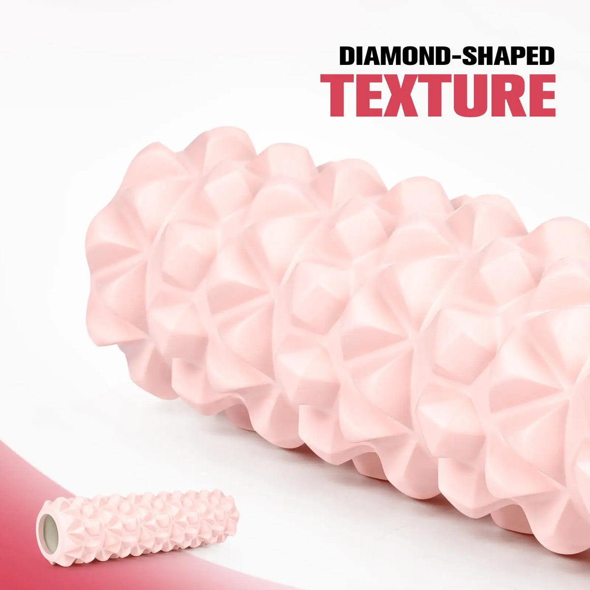 12-Inch 30cm EVA Foam Roller for Deep Tissue Massage Trigger Point Muscle Soreness Relief Yoga Pilates Exercise Roller Home Gym Fitness Workout Equipment Body Recovery