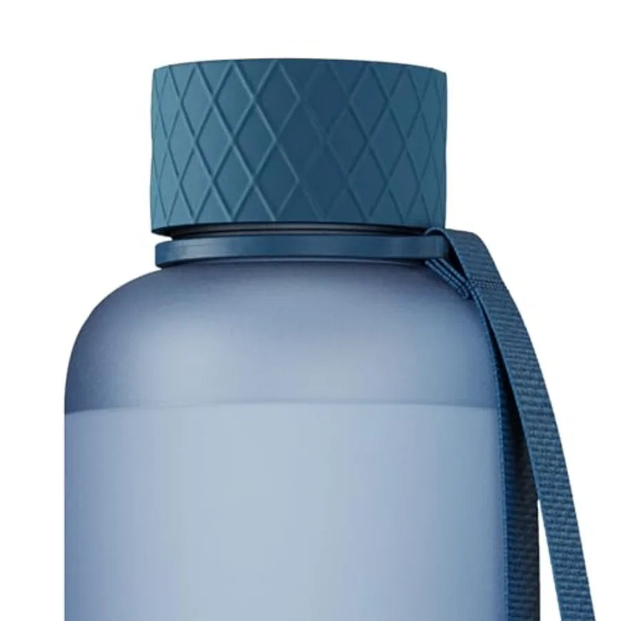 Shatterproof Water Bottle With Strap For Travel Sports And School