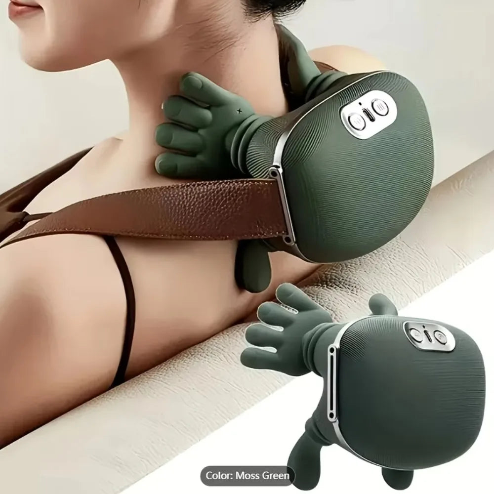 Rechargeable Deep Tissue Octopus Shiatsu Massager With Heat