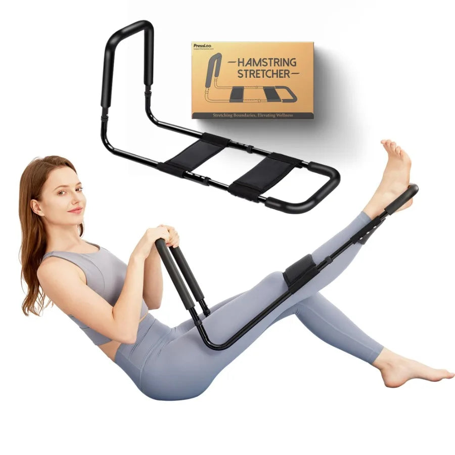 Adjustable Hamstring Stretcher for Knee Extension and Leg Flexibility