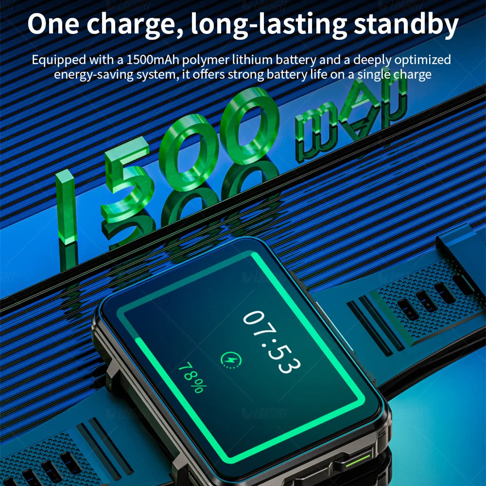 LOKMAT Android Smartwatch Phone With 4G Calling And Dual Cameras