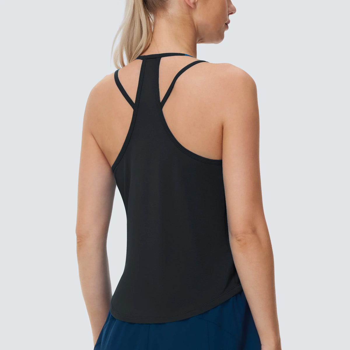 THE GYM PEOPLE Womens Racerback Workout Tank Tops Lightweight Stretchy Sleeveless Running Athletic Yoga Tee Shirts