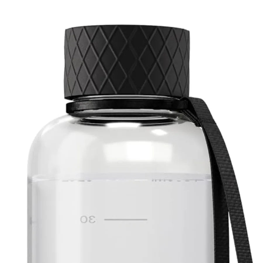 Shatterproof Water Bottle With Strap For Travel Sports And School