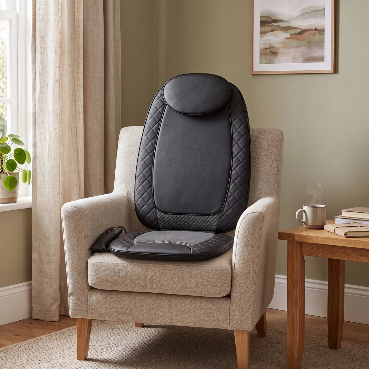 MCQ Heated Electric Back Massager For Home Office And Car