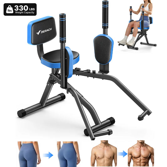 MER Hip Abductor Machine for Glute and Outer Thigh Training
