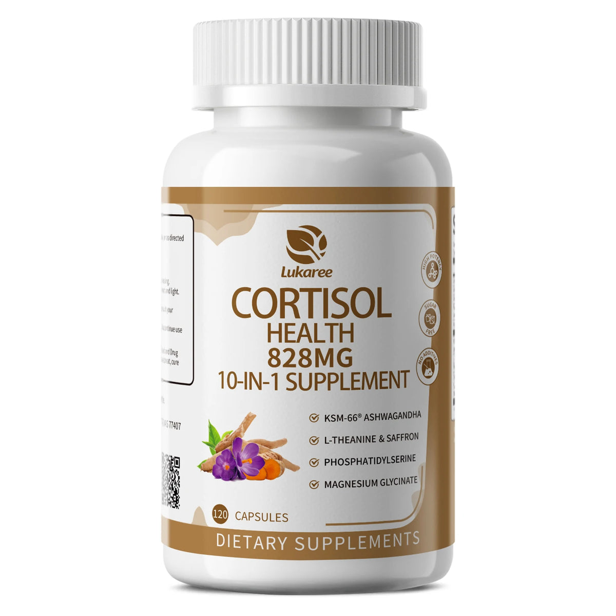 Beworths Cortisol Support Supplements With Ashwagandha And Magnesium Glycinate