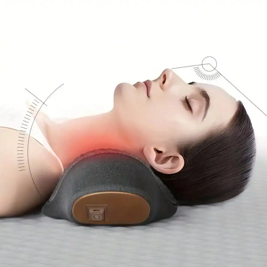 Portable USB Neck Massage Cushion With Ergonomic Comfort Design