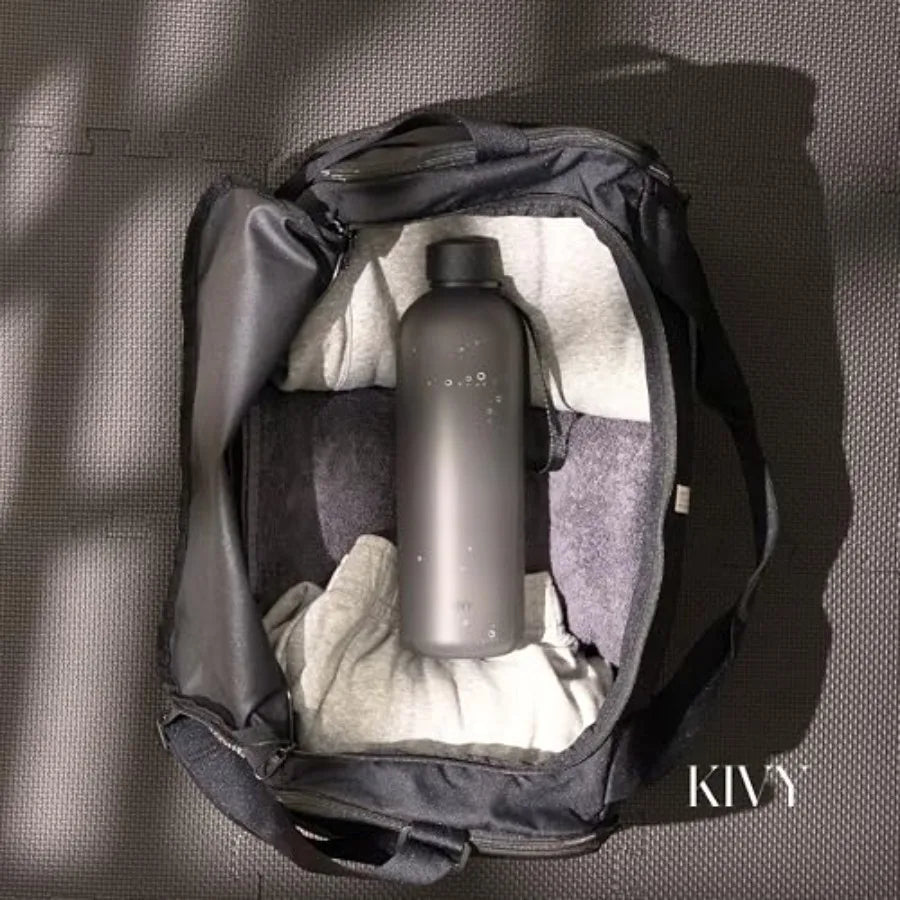 Shatterproof Water Bottle With Strap For Travel Sports And School