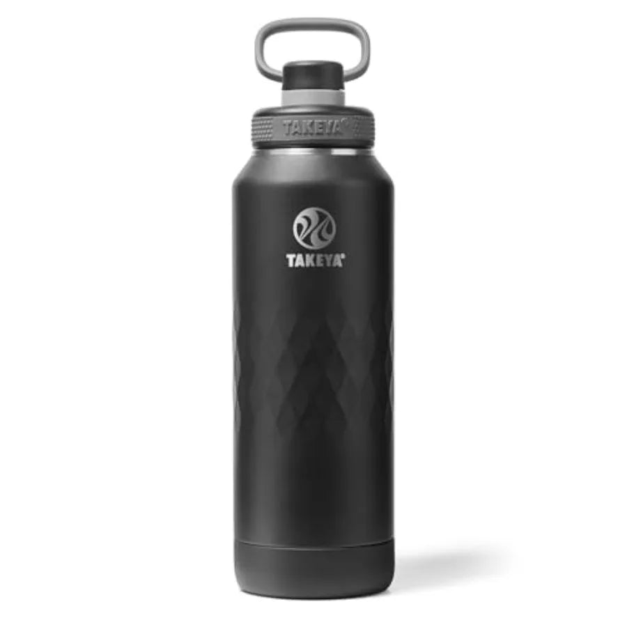 Triple Insulated Stainless Steel Water Bottle with Leakproof Spout Lid