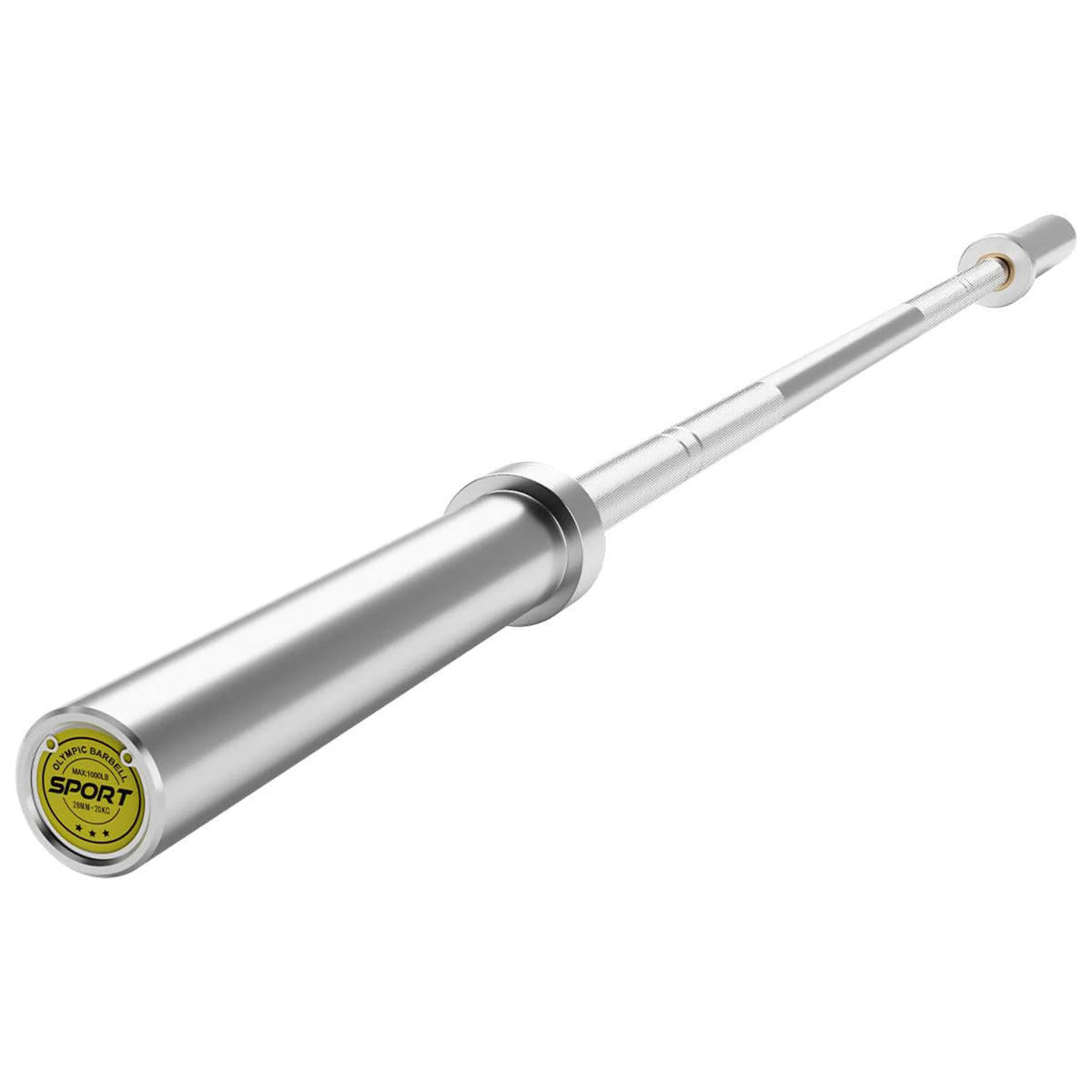 HiMISS Strength Training Barbell for Squats Deadlifts and Presses