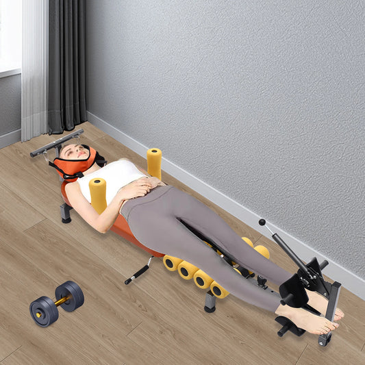 Adjustable Back And Neck Stretching Bench For Tension Relief