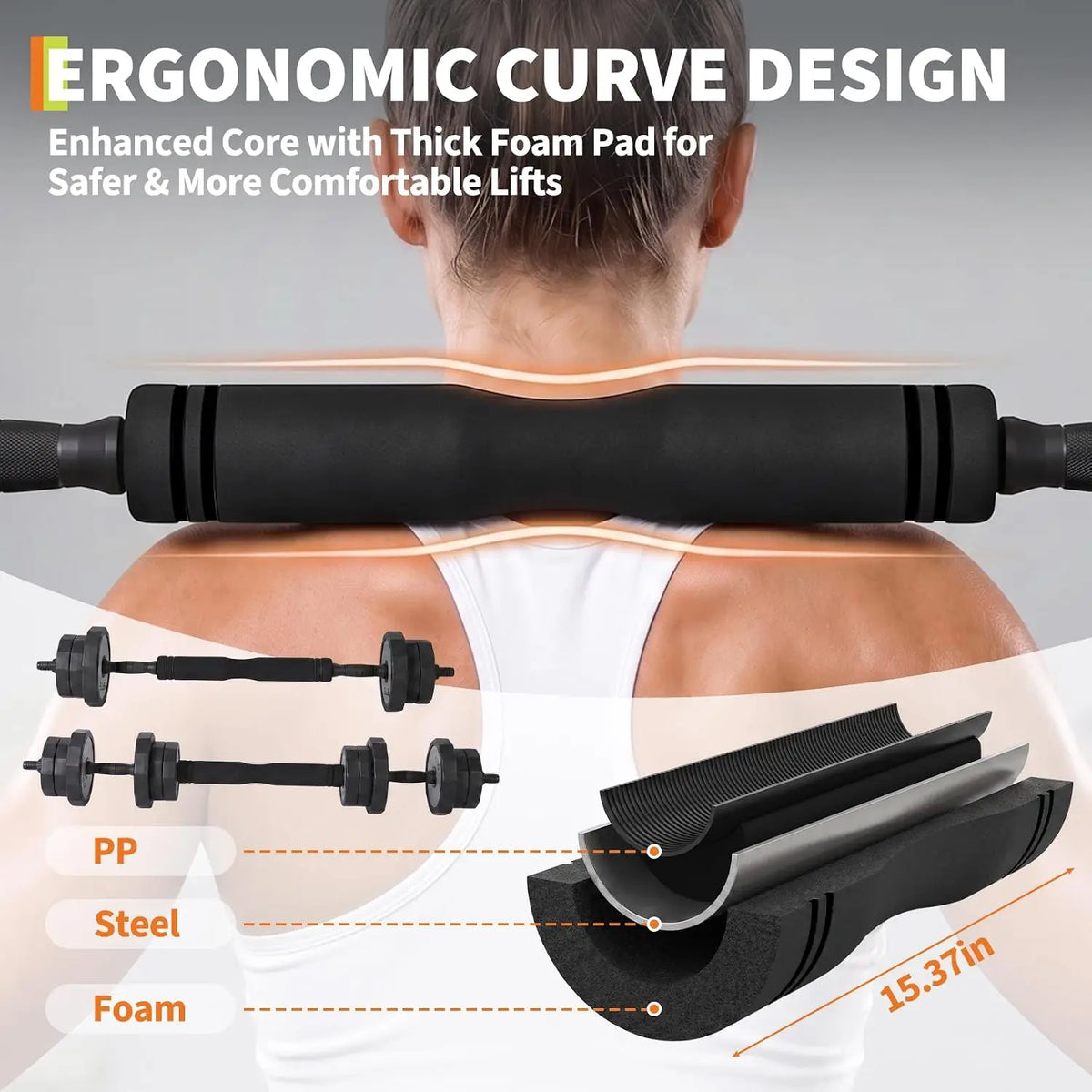 Adjustable Dumbbell Set for Strength Training and Home Workouts