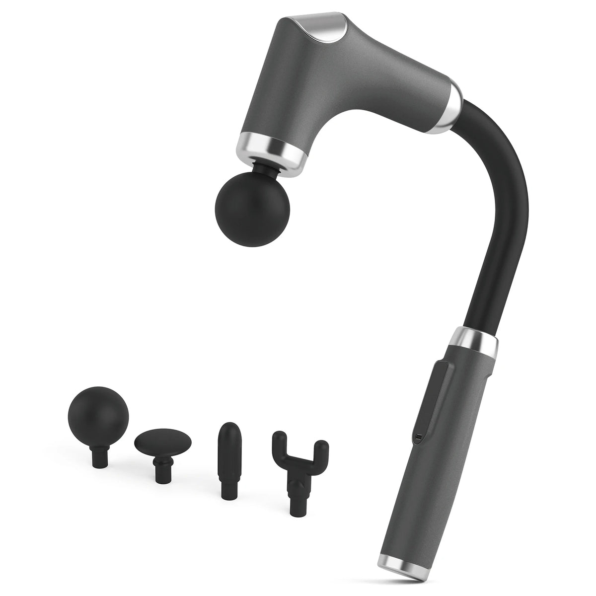 2026 New 8-in-1 Long-Handle Massage Gun. Relieves Back and Full-Body Muscle Tension. 6 Speeds & 3 Massage Modes for Deep Tissue Relaxation. Long-Lasting Battery, USB Charging, LED Display. Suitable for Home, Fitness and Outdo