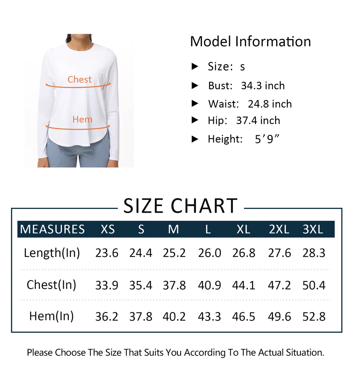 THE GYM PEOPLE Women's Long Sleeve Cotton Yoga Workout Shirt