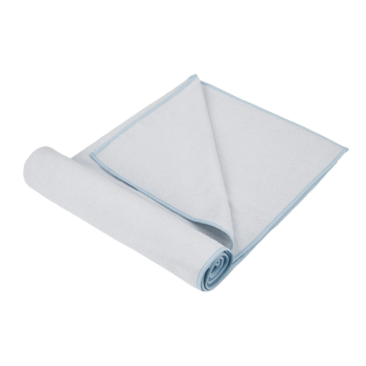 Non-Slip Microfiber Yoga Towel for Hot Yoga & Pilates - Sweat Absorbent, Quick Dry, Machine Washable - Mat Cover, Ideal for Gym - 183x67cm