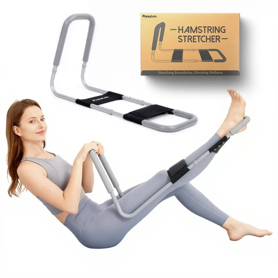 Adjustable Hamstring Stretcher for Knee Extension and Leg Flexibility