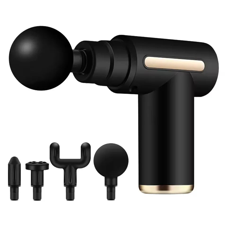 Massage Gun Fascia Deep Muscle Relax Body Neck Massager Electric Fitness Equipment Noise Reduction Male Female