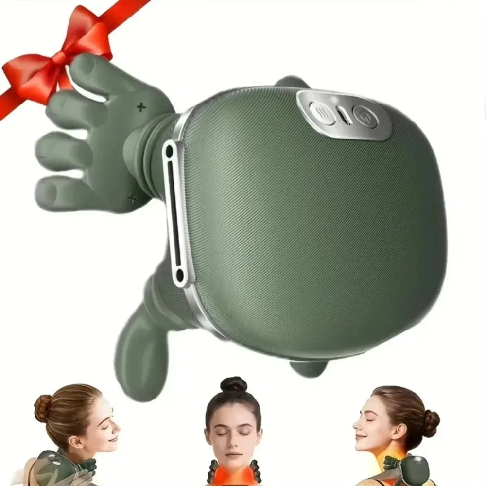 Shiatsu Neck And Shoulder Massager With Soothing Heat For Relaxation