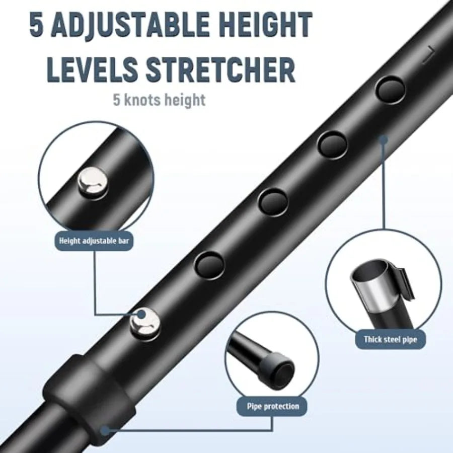 Adjustable Hamstring Stretcher for Knee Extension and Leg Flexibility