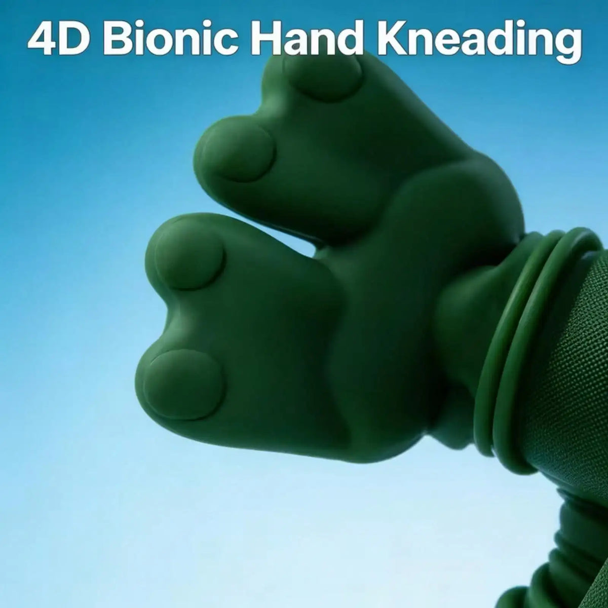 Wireless 4D Kneading Neck And Shoulder Massager With Finger Massage