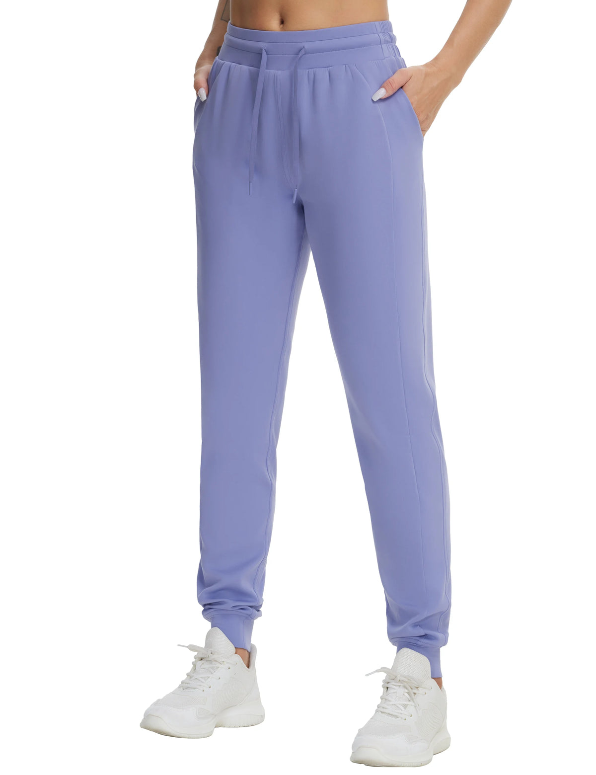 THE GYM PEOPLE Women's Workout Joggers With Drawstring And Pockets