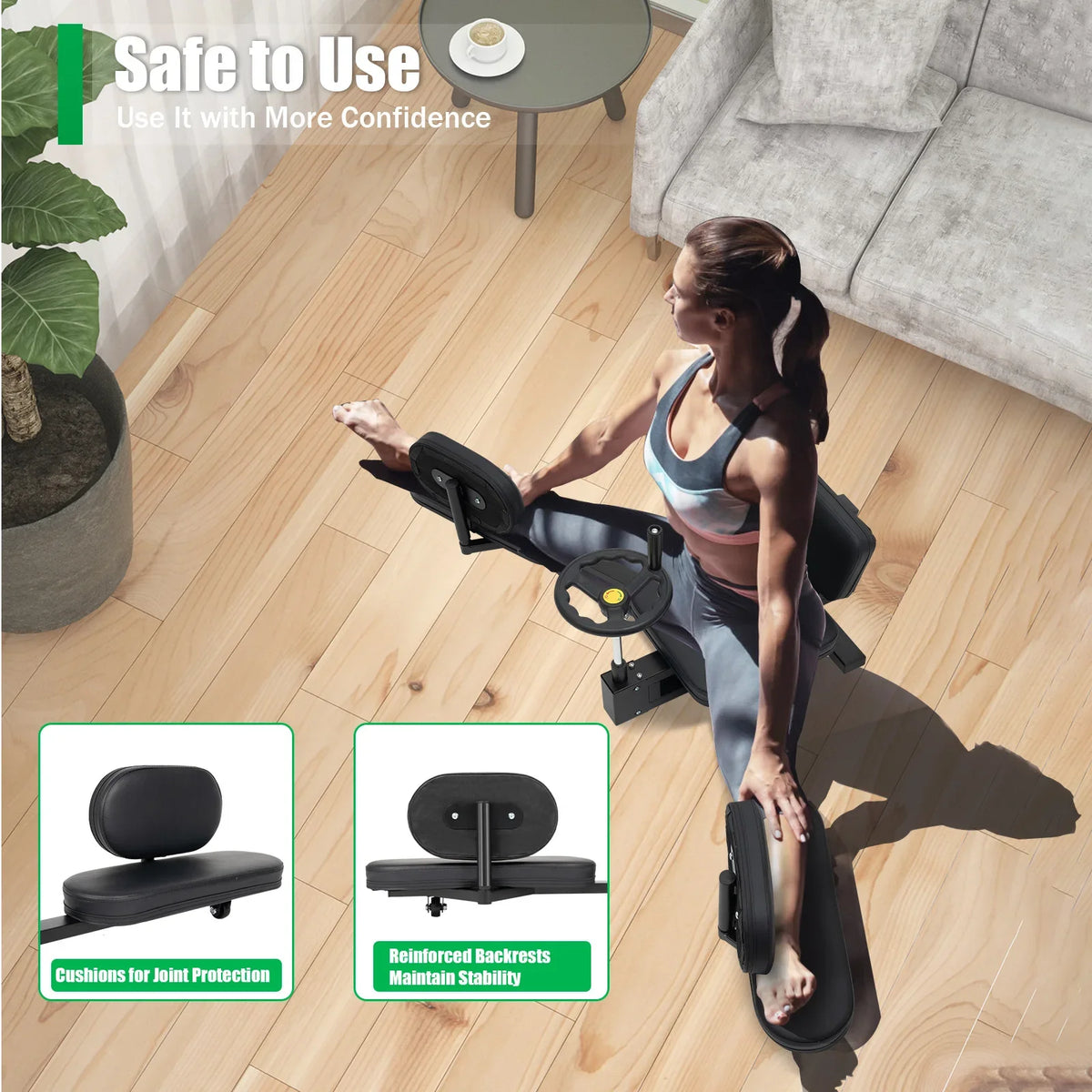 Heavy Duty Leg Stretcher Machine for Flexibility and Split Training