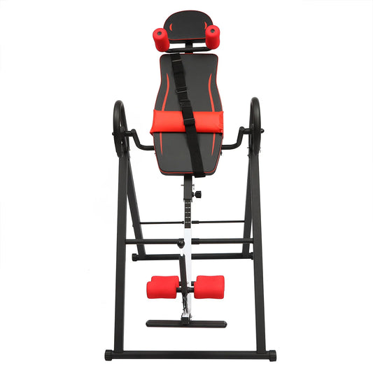 Adjustable Inversion Table for Back Stretching and Strength Training