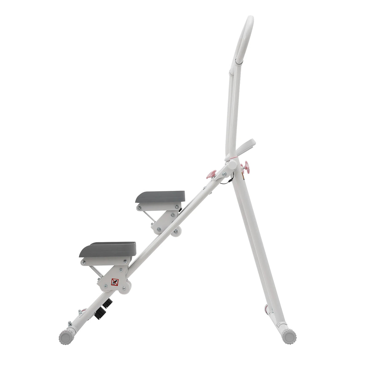 Stair Stepper for Home Gym 300lbs, Folding Vertical Climber with Adjustable 46-50in Handrail, 20dB Quiet