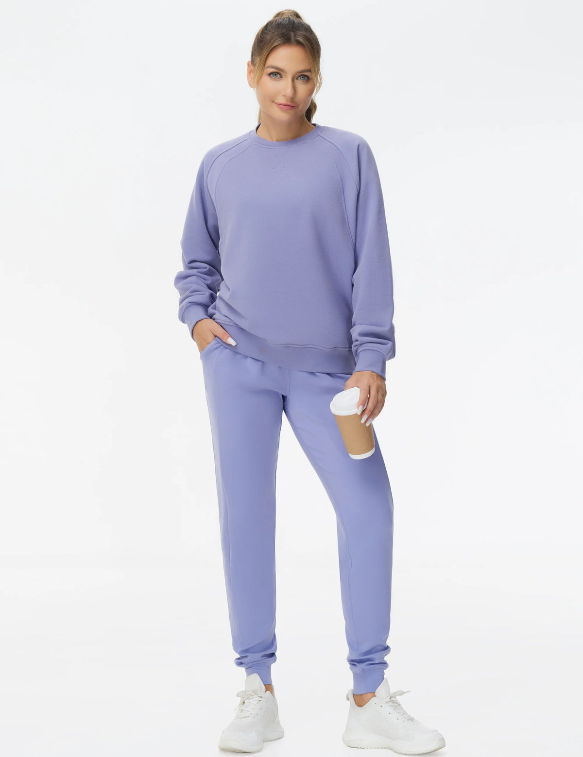 THE GYM PEOPLE Women's Workout Joggers With Drawstring And Pockets