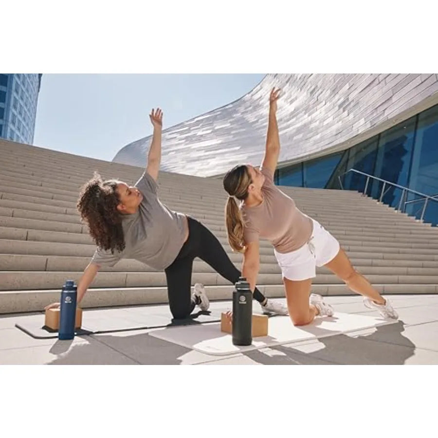 Triple Insulated Stainless Steel Water Bottle with Leakproof Spout Lid