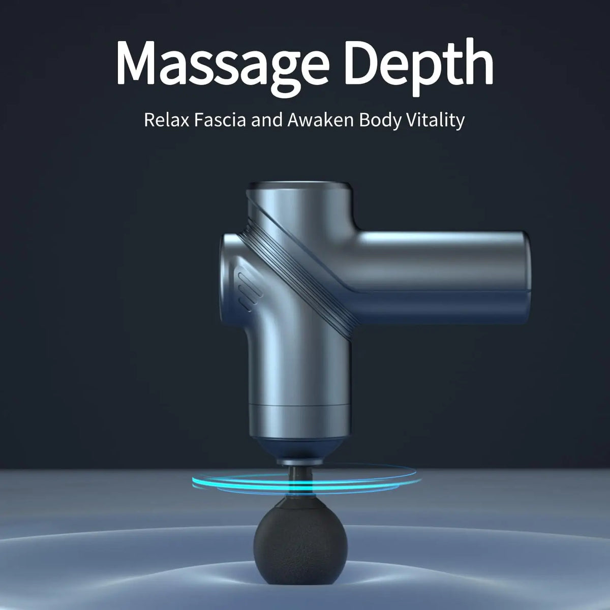 LEERCON Muscle Massage Gun With Four Interchangeable Heads For Relief