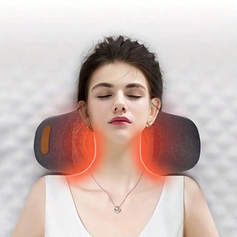 Portable USB Neck Massage Cushion With Ergonomic Comfort Design