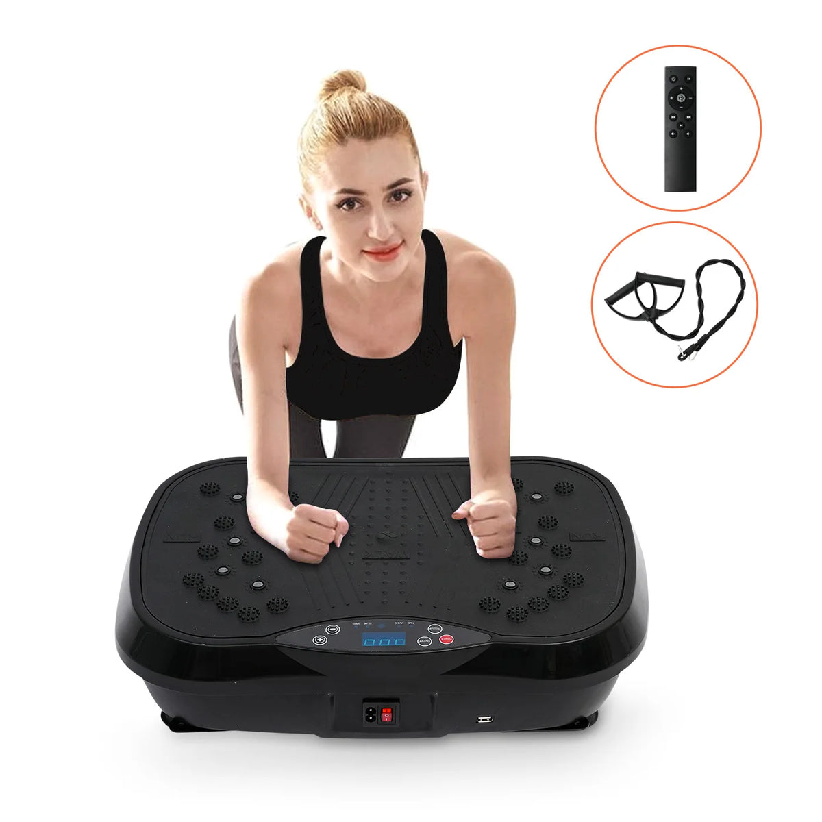 Vibration Plate Exercise Machine for Home Fitness and Body Shaping
