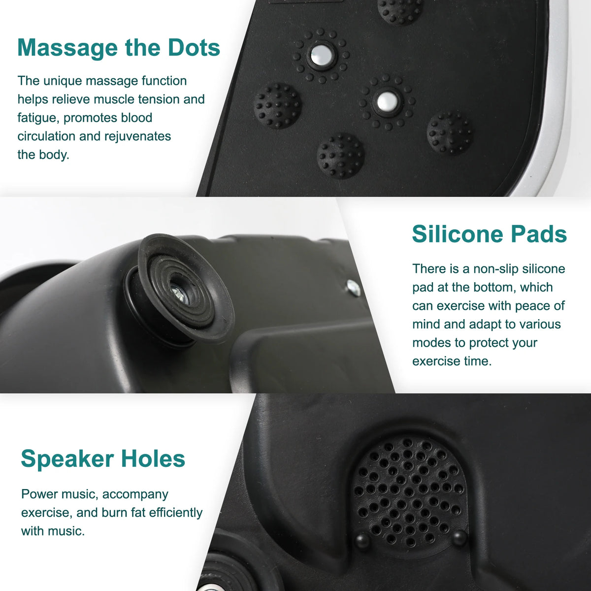 Vibration Plate Exercise Machine for Home Fitness and Body Shaping