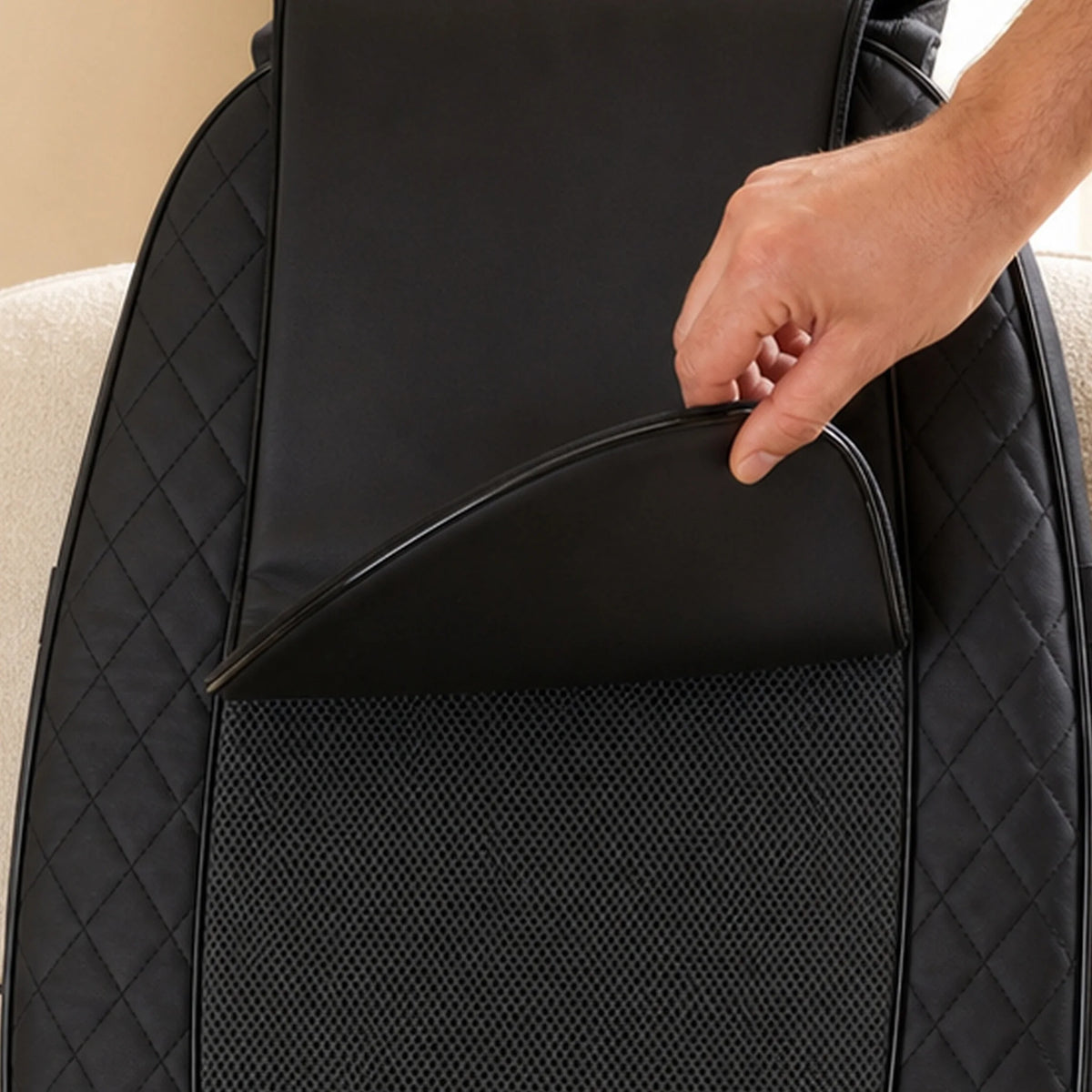 MCQ Heated Electric Back Massager For Home Office And Car